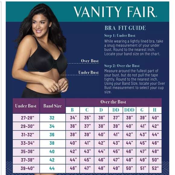 Vanity Fair BEAUTY BACK Full Figure Underwire Minimizer Size 36‎ DD. New - Picture 3 of 9